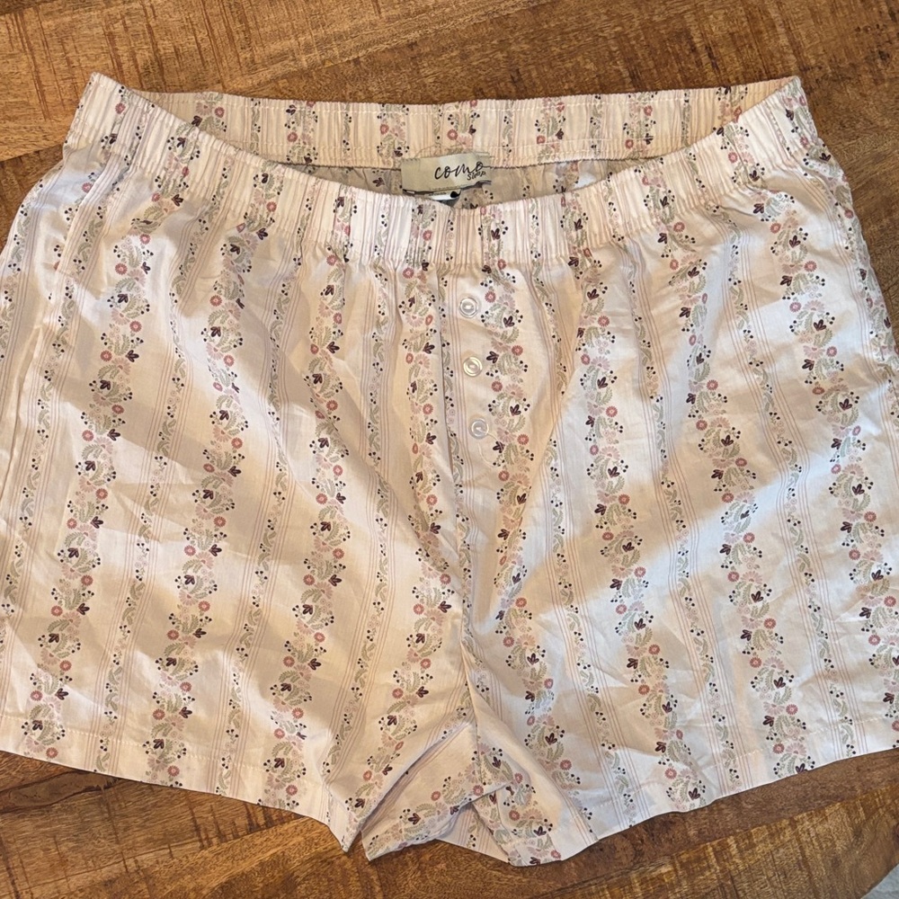 Women's Floral Print Sleep Shorts